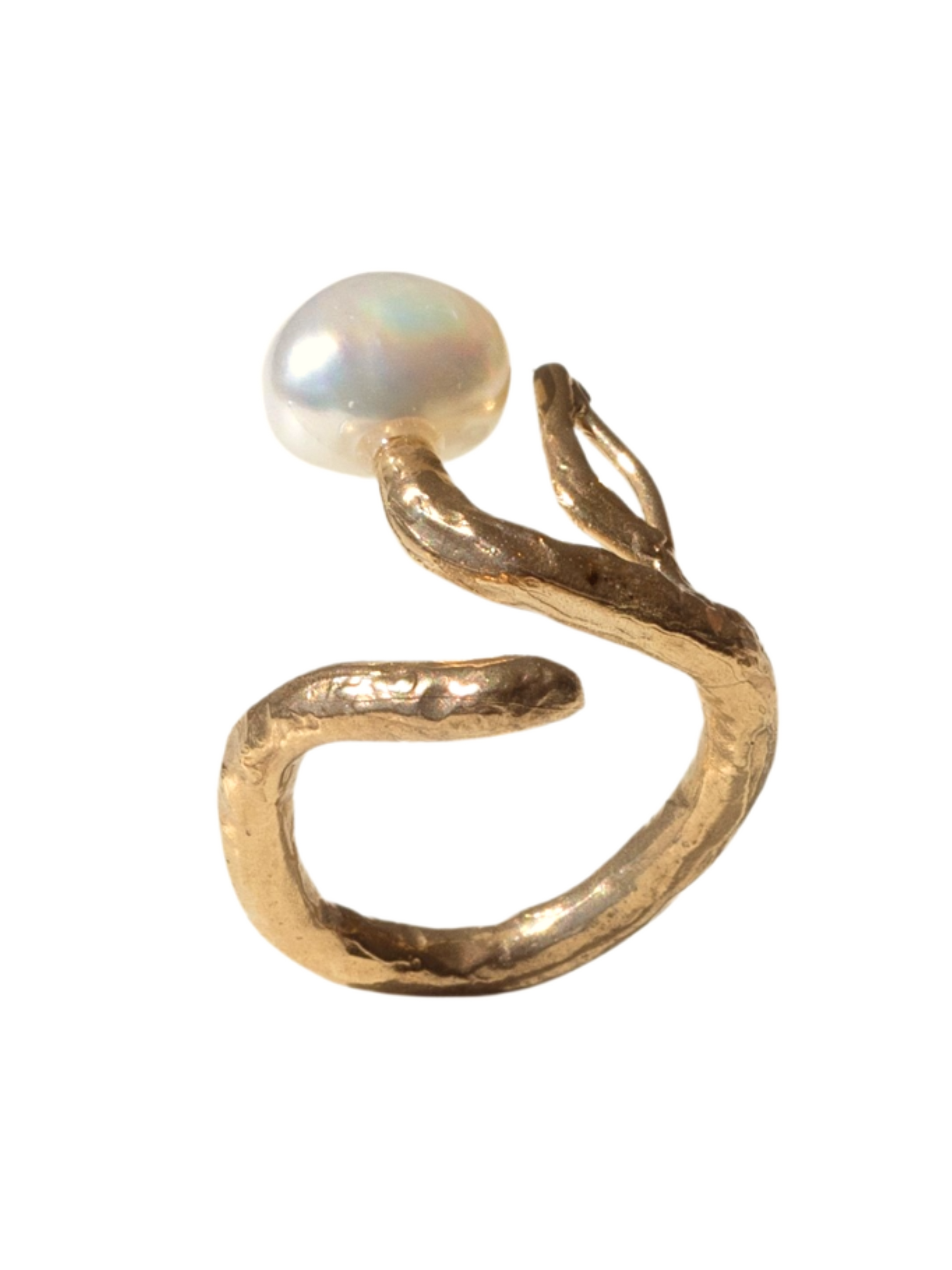 Pearly Branch Ring