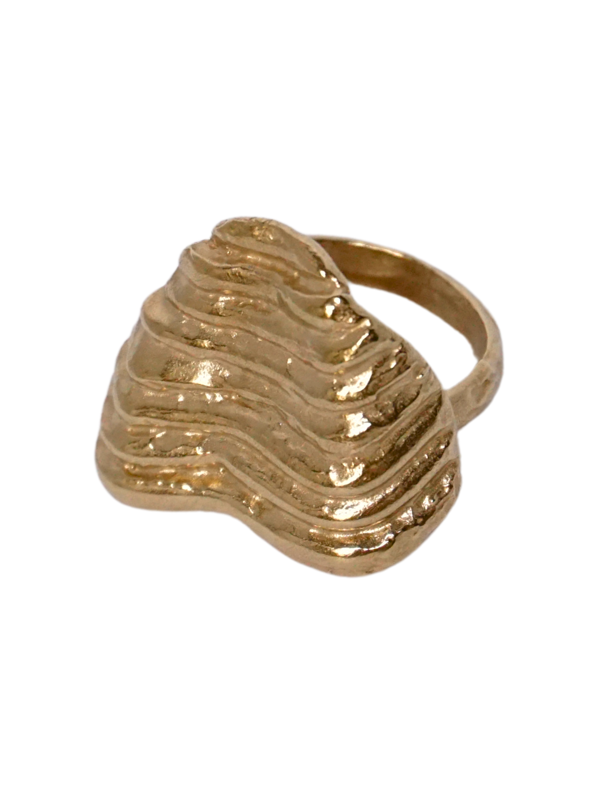 Fluted Shell Ring