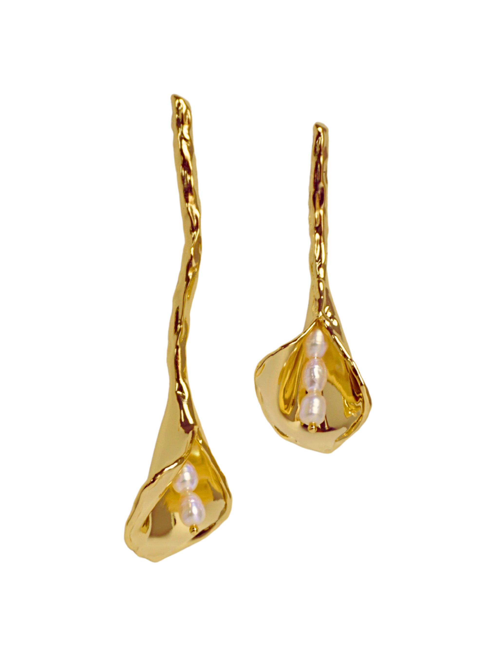 SS Calla Lily Earrings