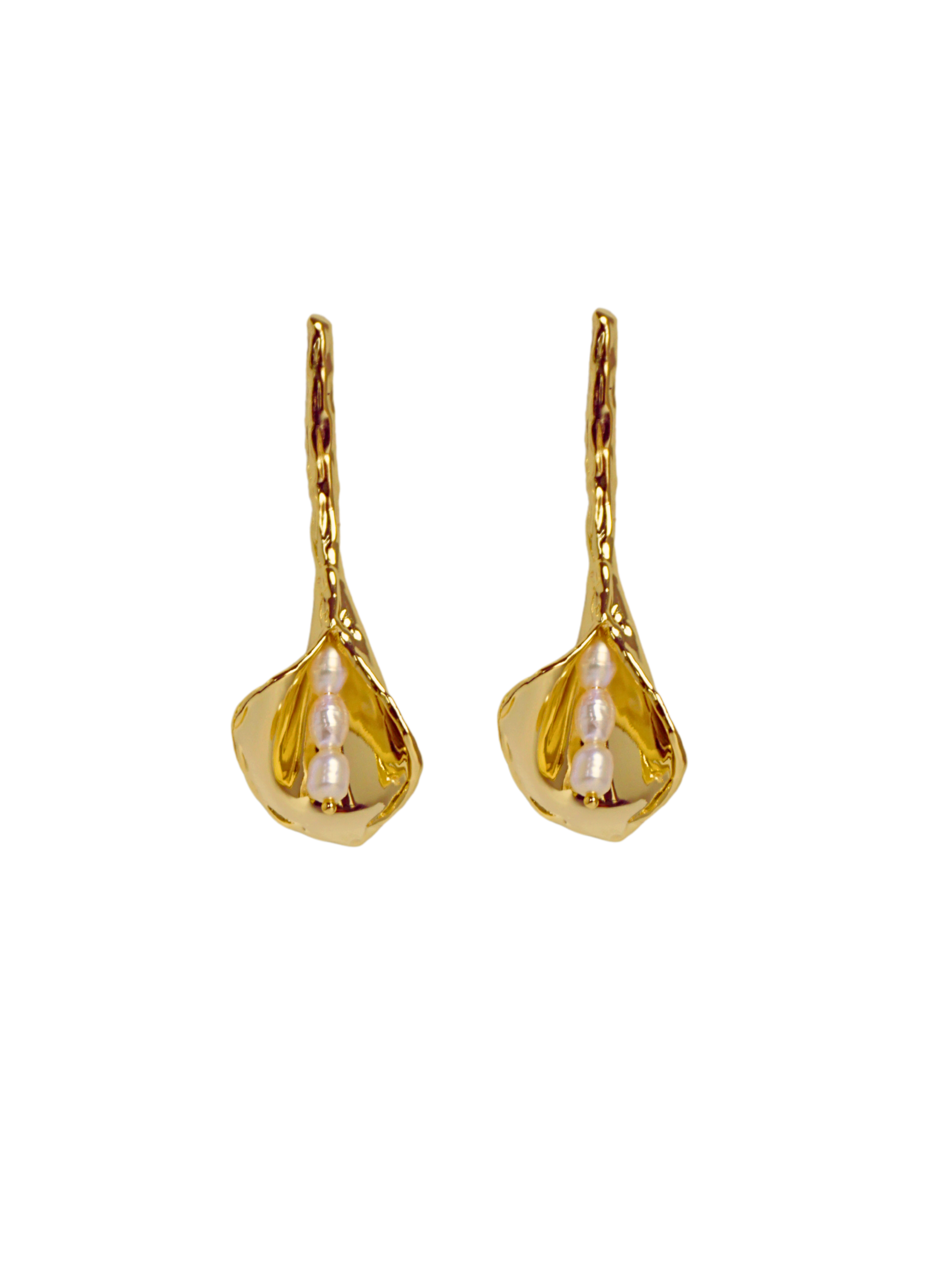 Matching Calla Lily Earrings
