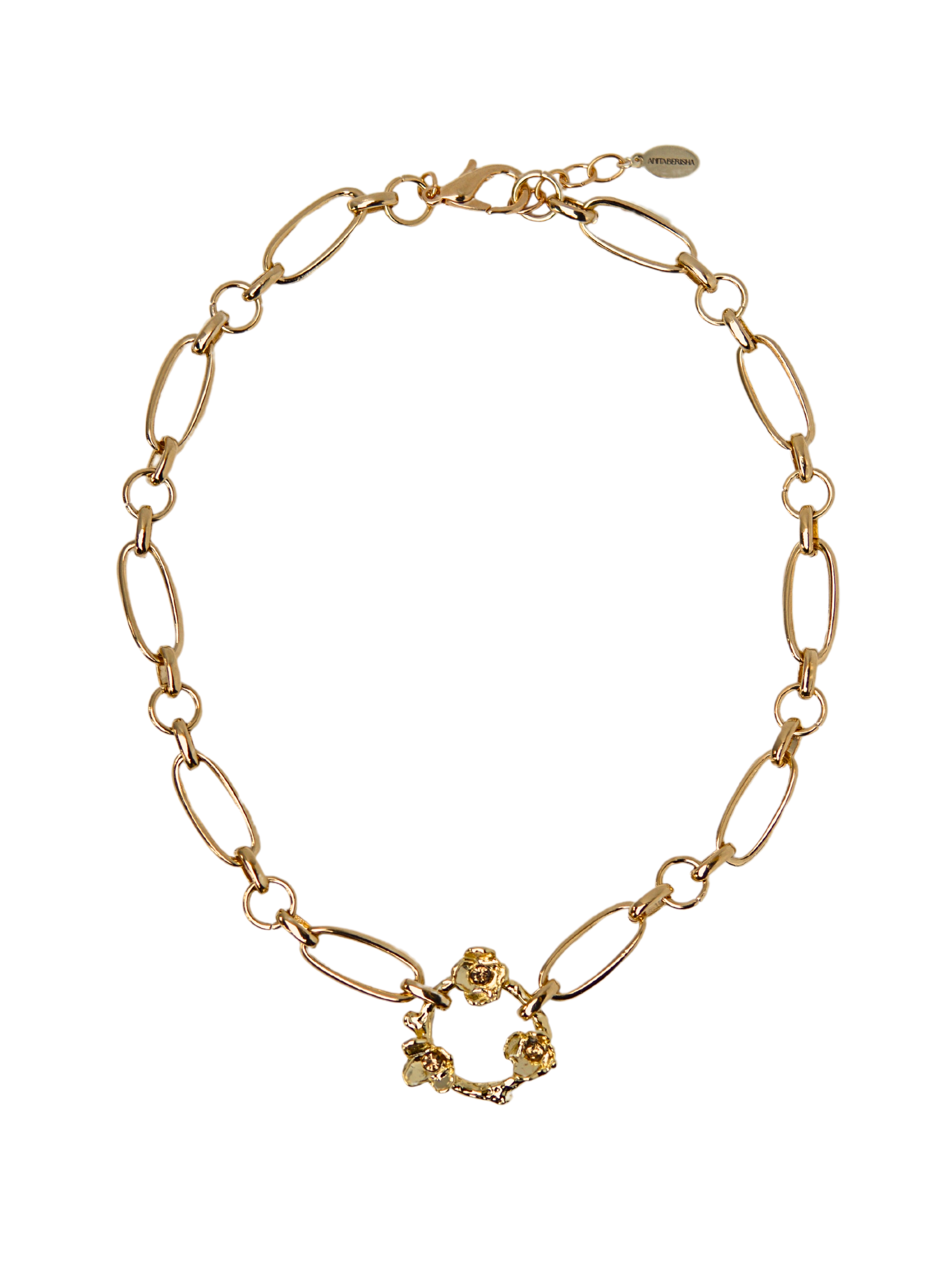 Carmine Chain Collar