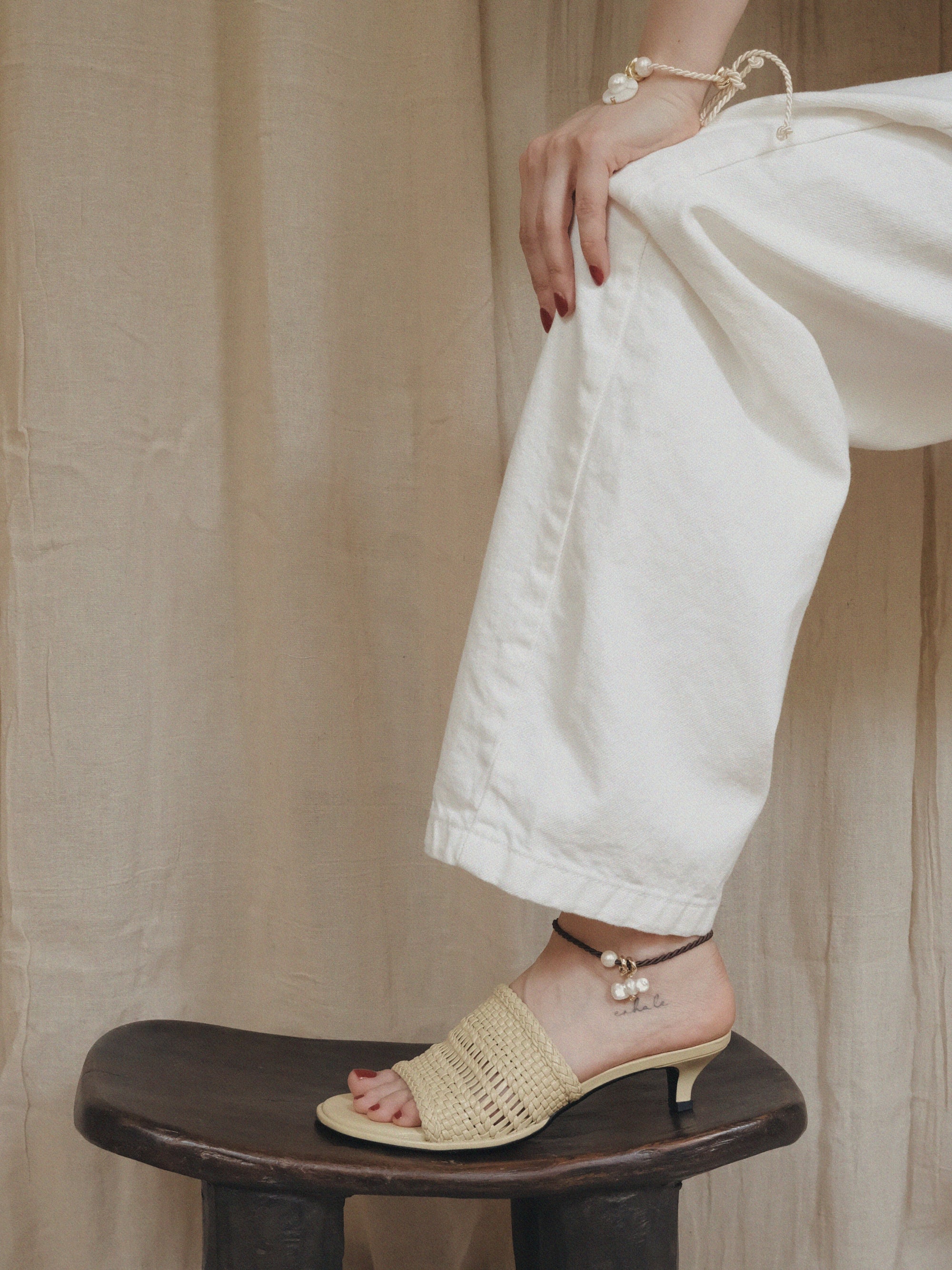 Baroque Finds Bracelet & Anklet