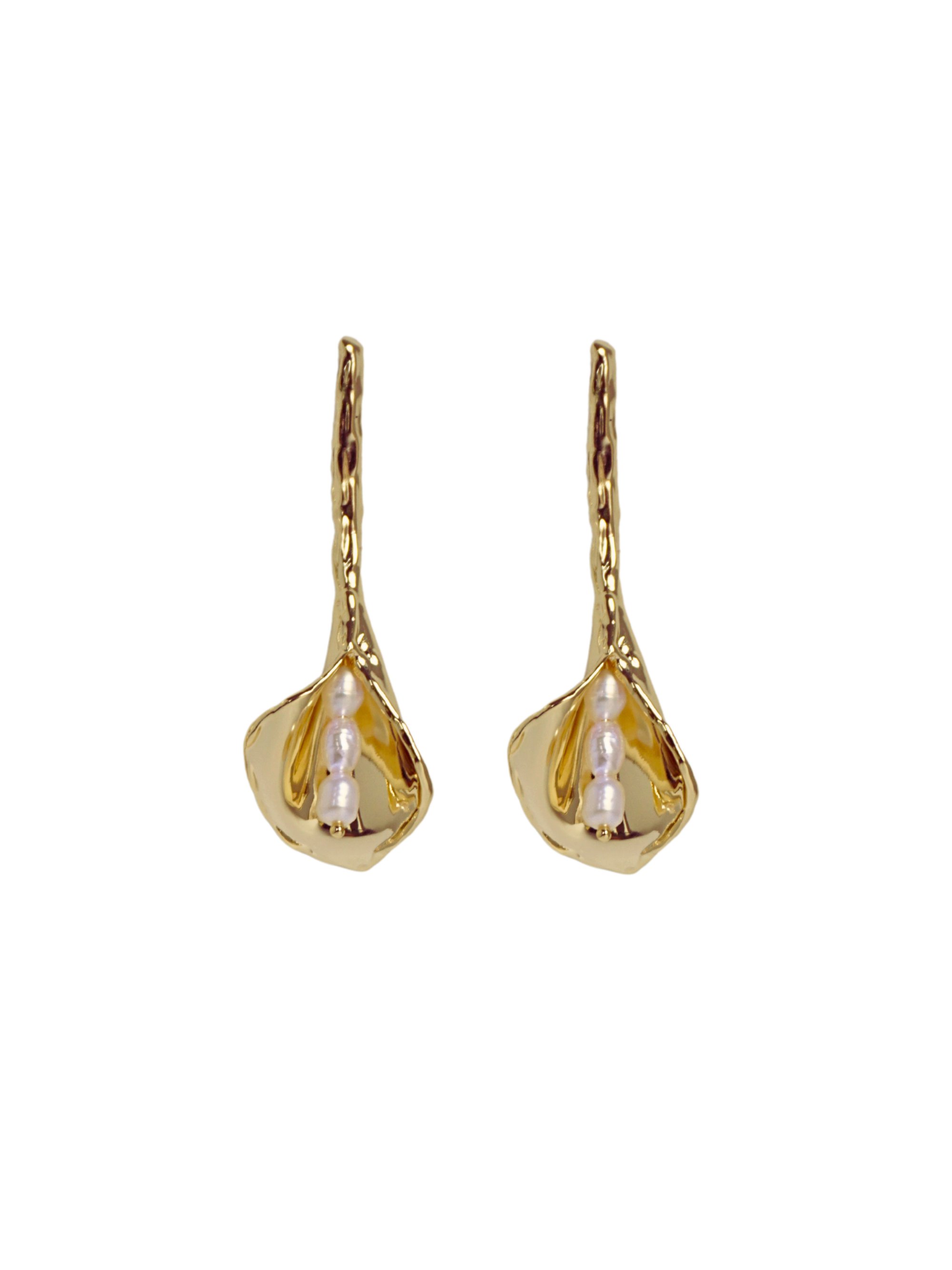 Matching Calla Lily Earrings