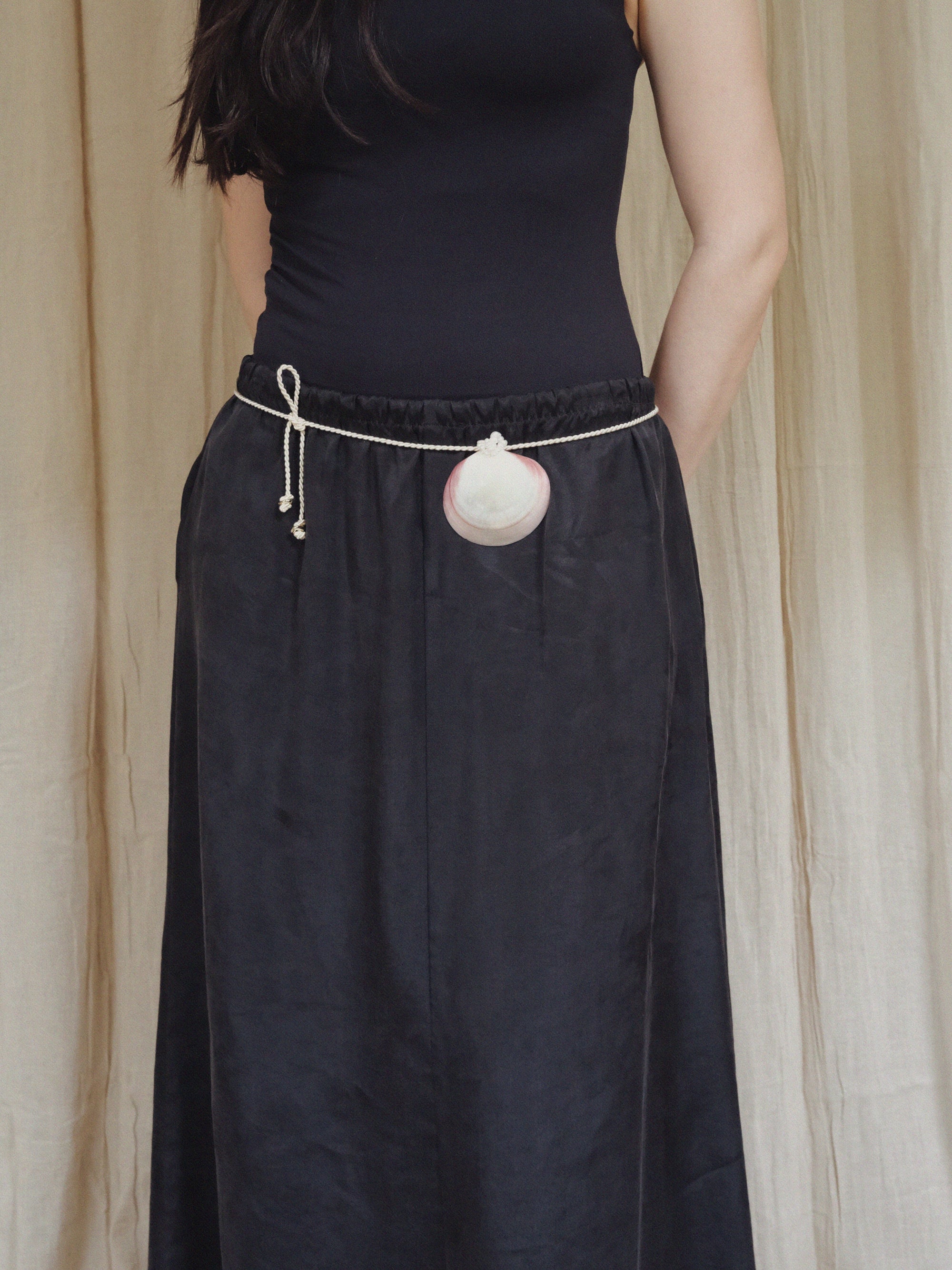 Clam Shell Pendant & Belt