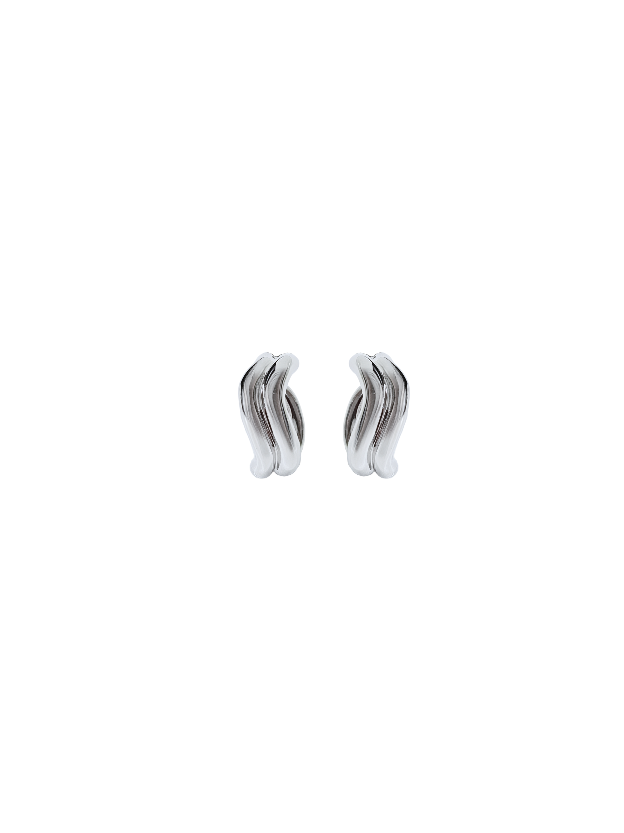 The Ripple Effect Earrings Silver