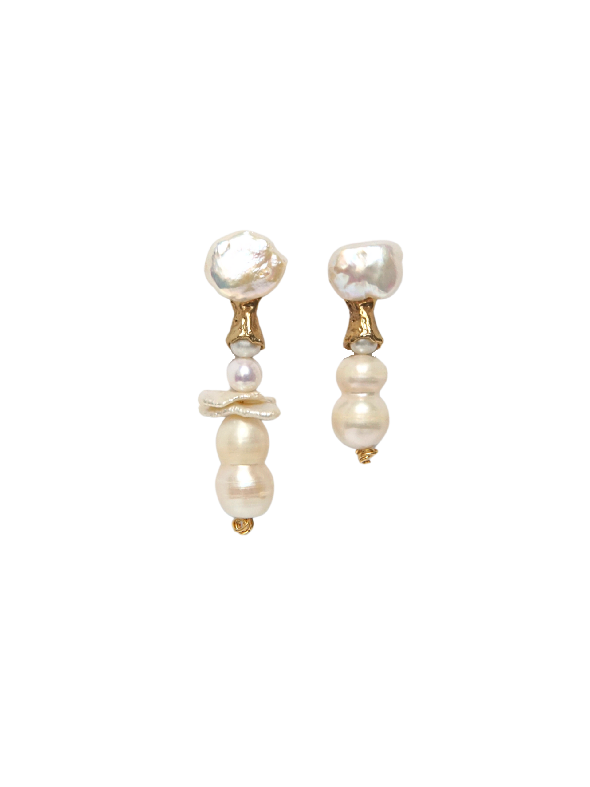 Pearls of wisdom earrings