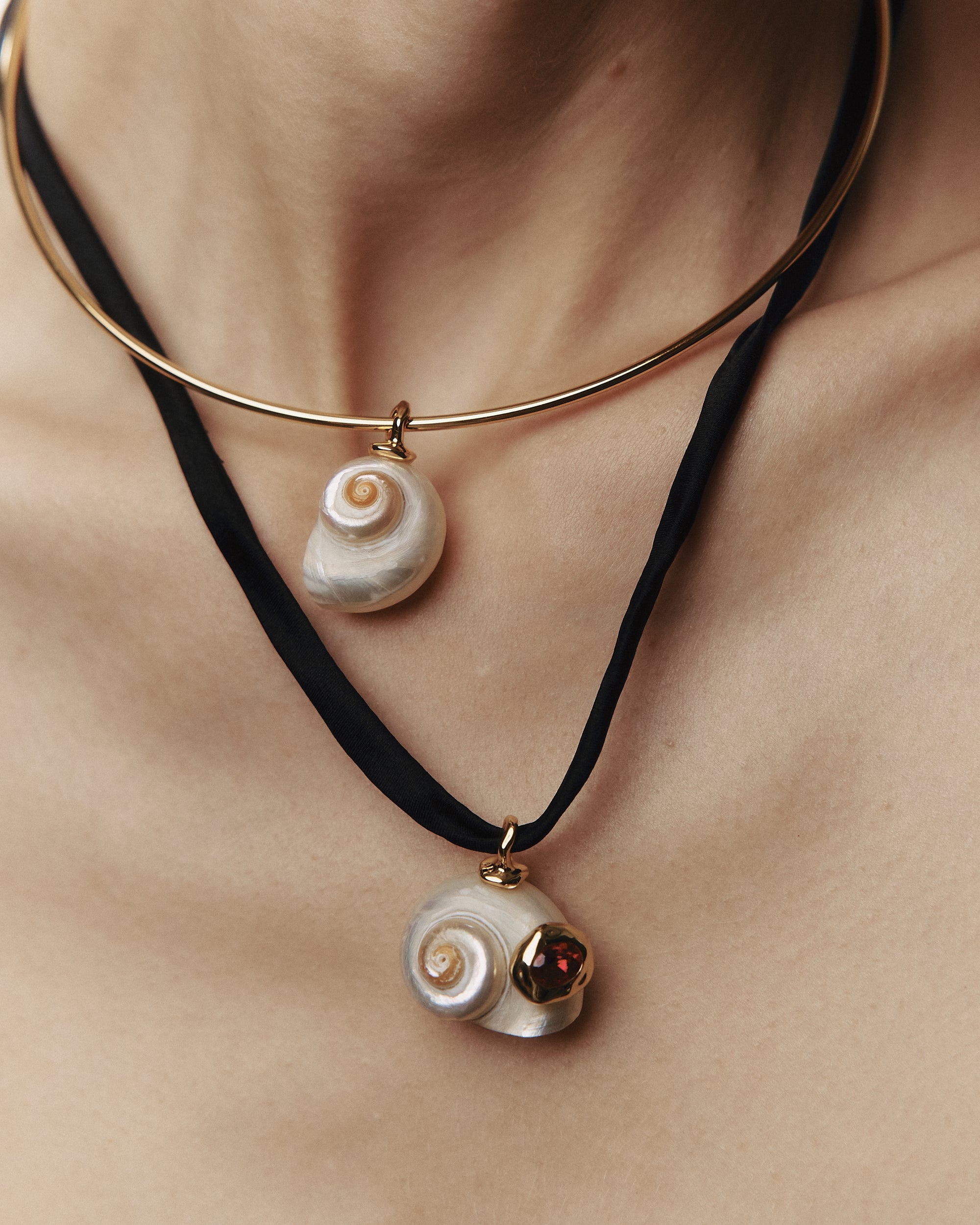 Shell Charms Collar