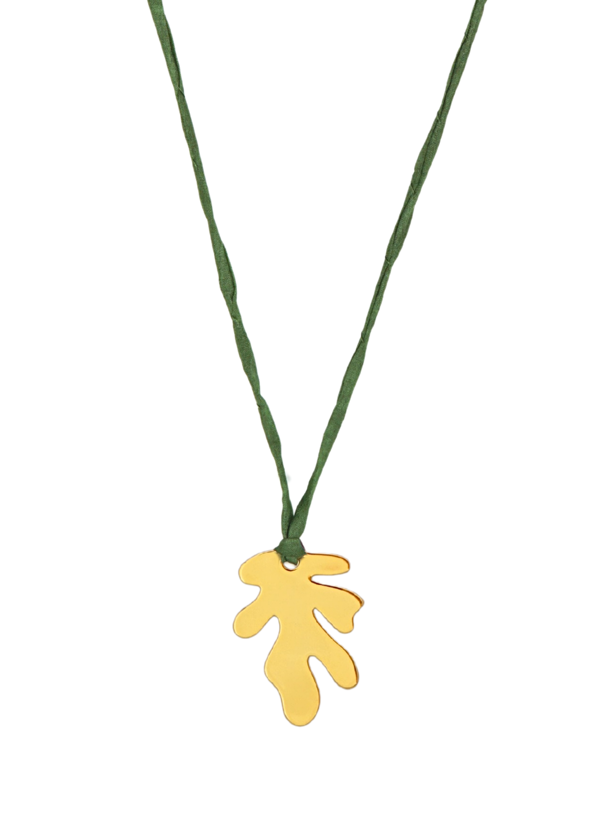 Leaf on a string Pendant