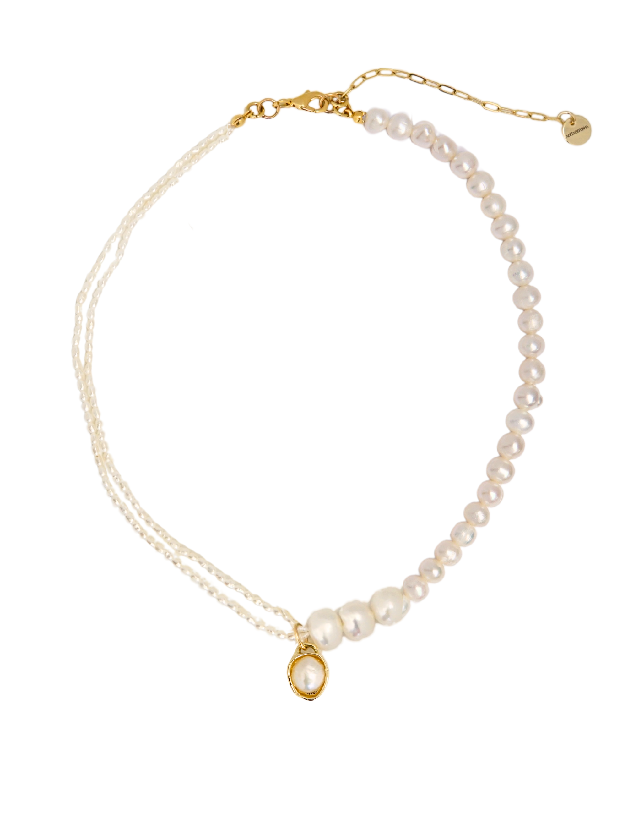 Petite Mix Pearl Collar