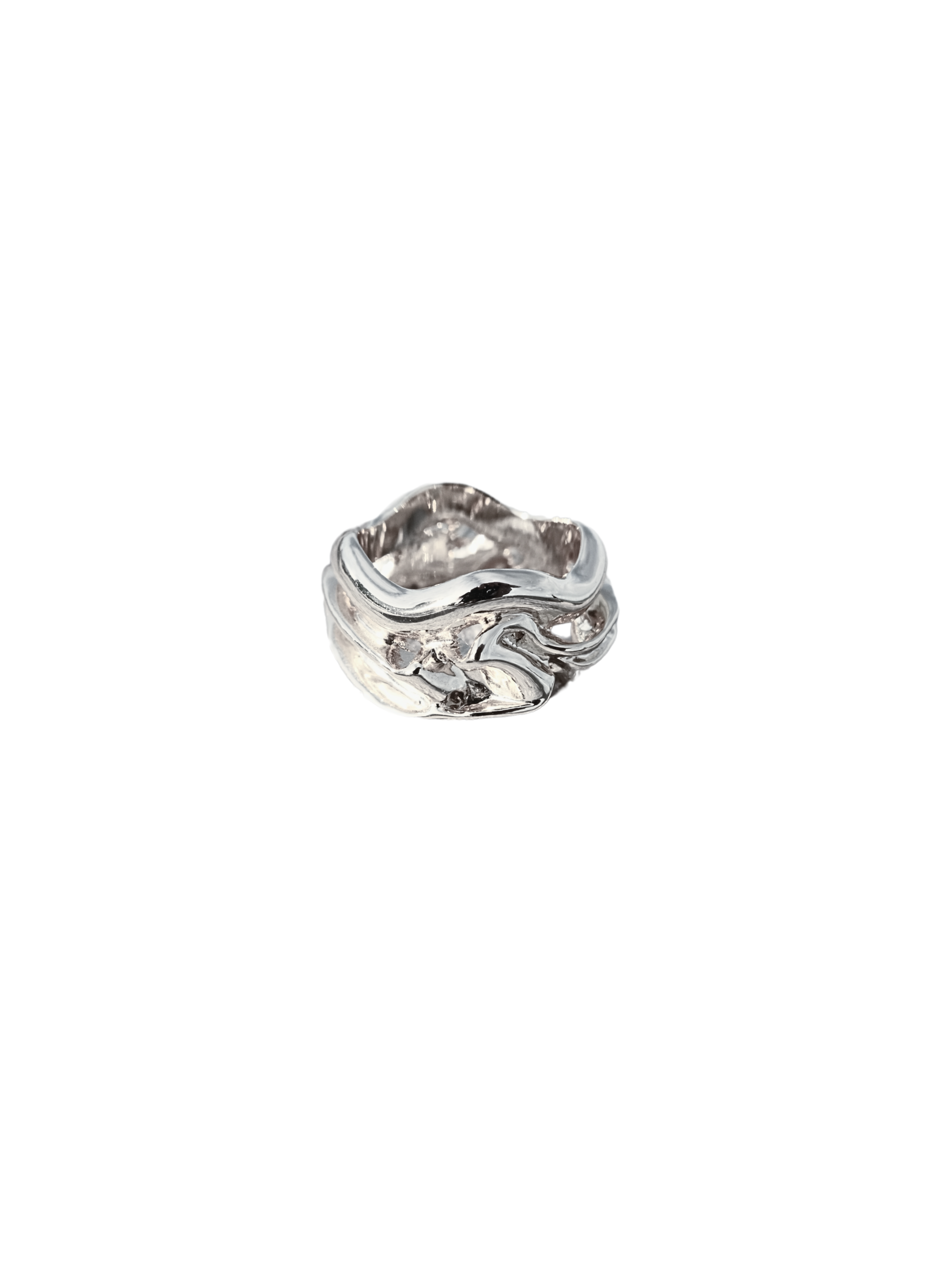 IT'S CALM AFTER THE STORM RING Silver