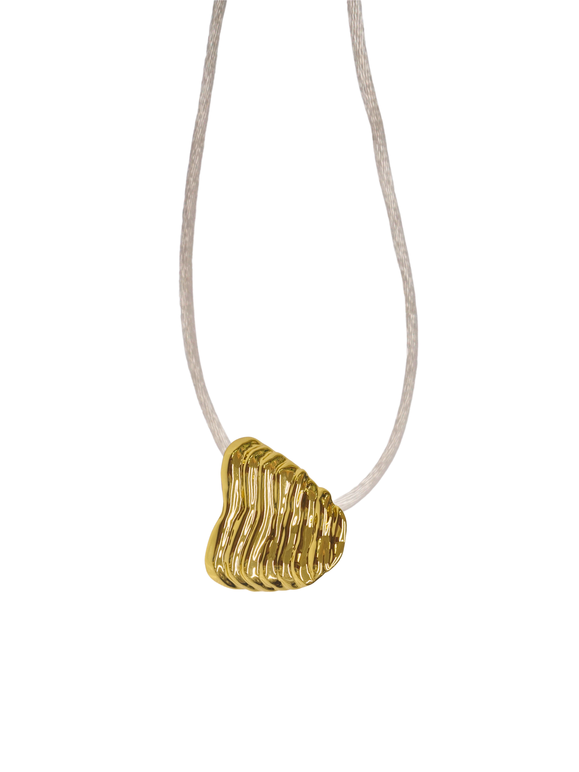 Fluted Shell Pendant