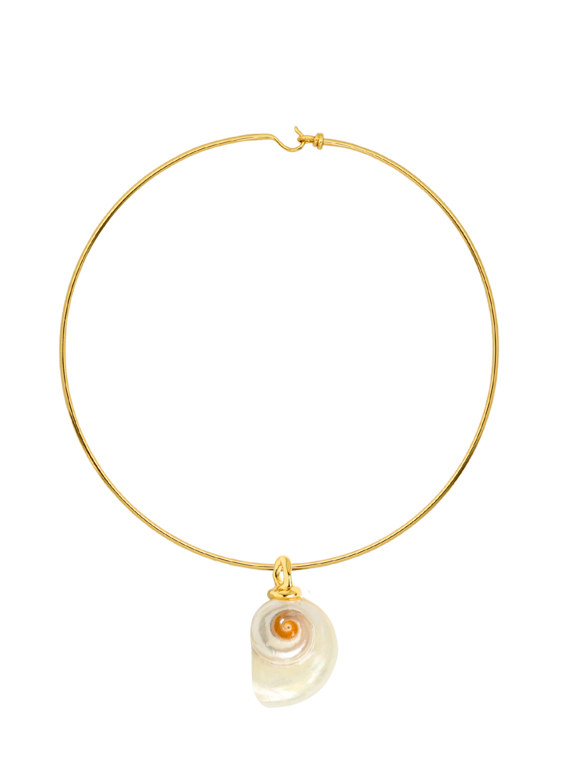 Shell Charm Collar