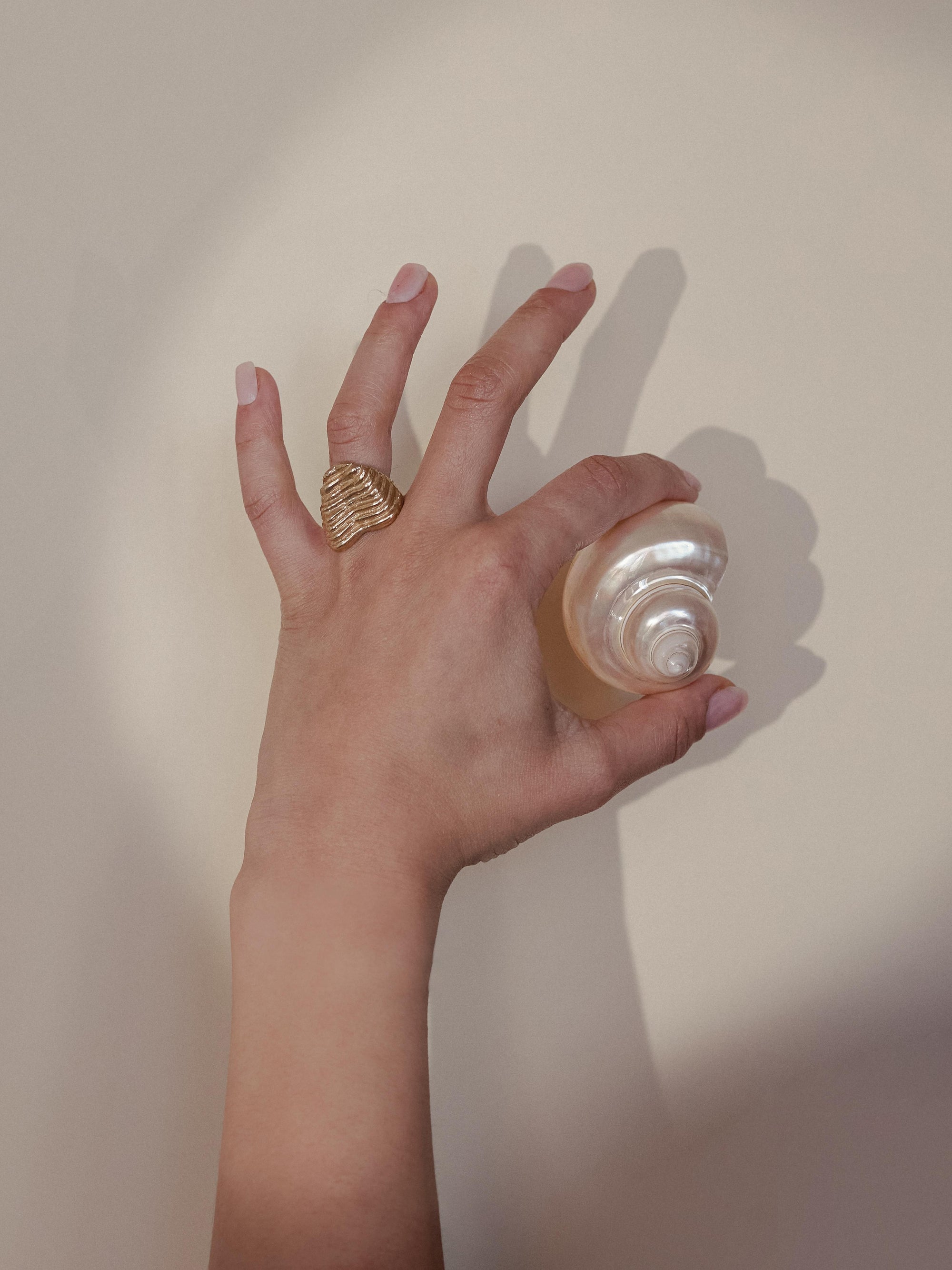 Fluted Shell Ring